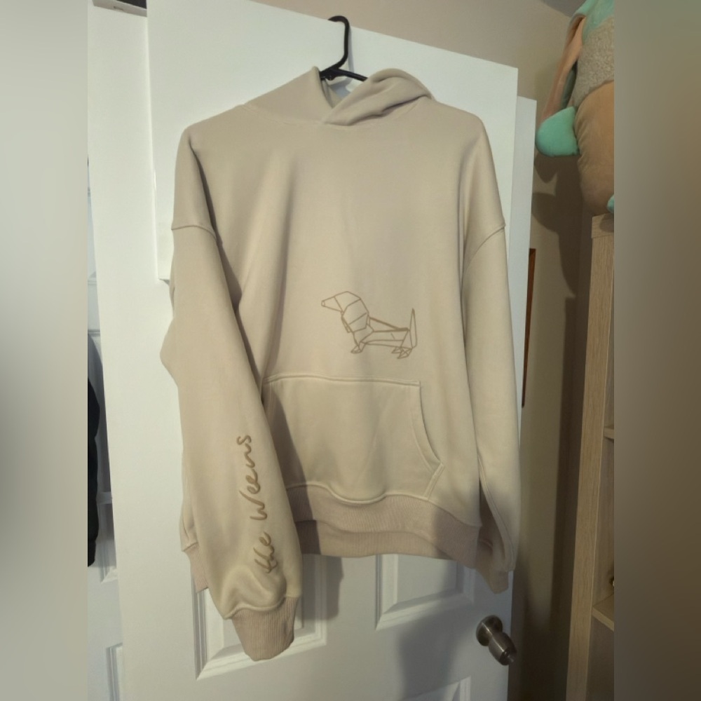 The Weens Dachshund Hoodie Size Small
